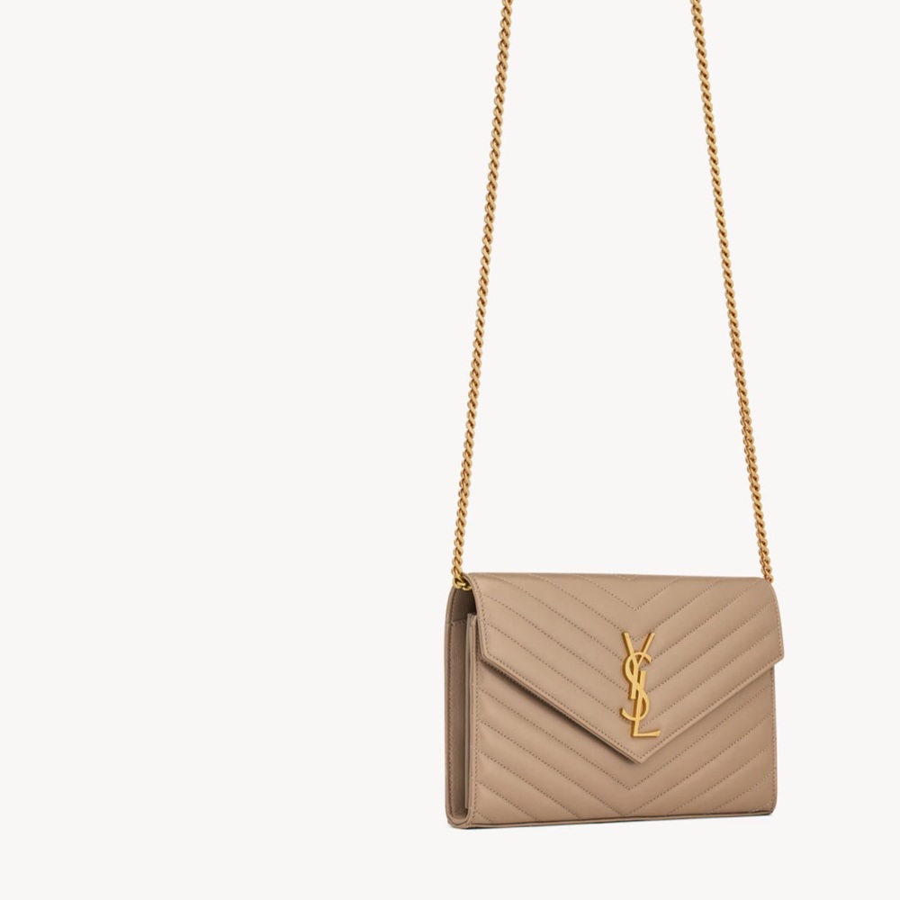 Yves Saint Laurent Cassandra wallet on chain - Picture 10 of 12